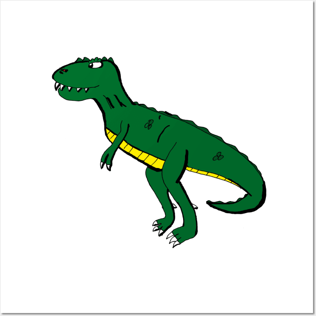 Tyrannosaurus-Rex Wall Art by WanipaMerch